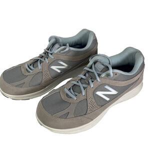 New Balance - Walking Shoes - Women's Size 10 D - Gray, Light Blue - EXCELLENT